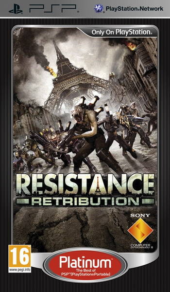 Resistance Retribution Platinum PSP