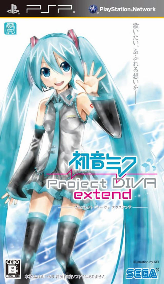 Hatsune Miku Project Diva Extend PSP (Impotación japonesa)