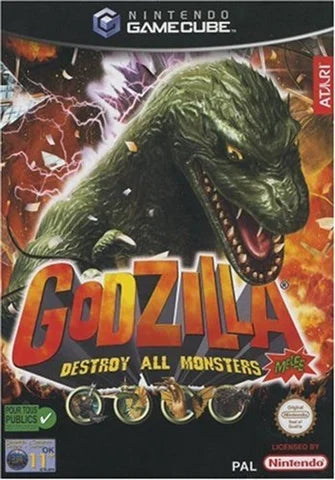 Godzilla Destroy All Monsters GAMECUBE