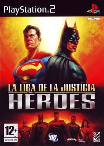 La liga de la Justicia Heroes PLAYSTATION 2