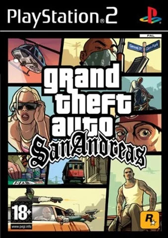 Grand Theft Auto San Andreas PLAYSTATION 2