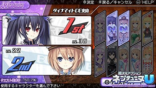 Hyperdimension Neptunia U: Action Unleashed VITA