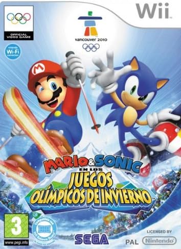 Mario and Sonic en los Juegos Olimpicos de Invierno WII