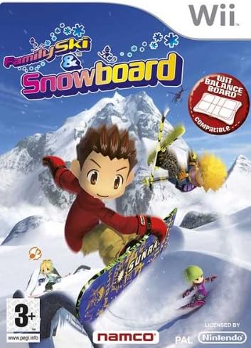 Family Ski and Snowboard WII