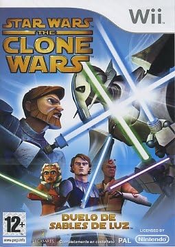 Star Wars The Clone Wars Duelo de Sables de Luz WII