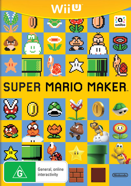 Super Mario Maker WIIU