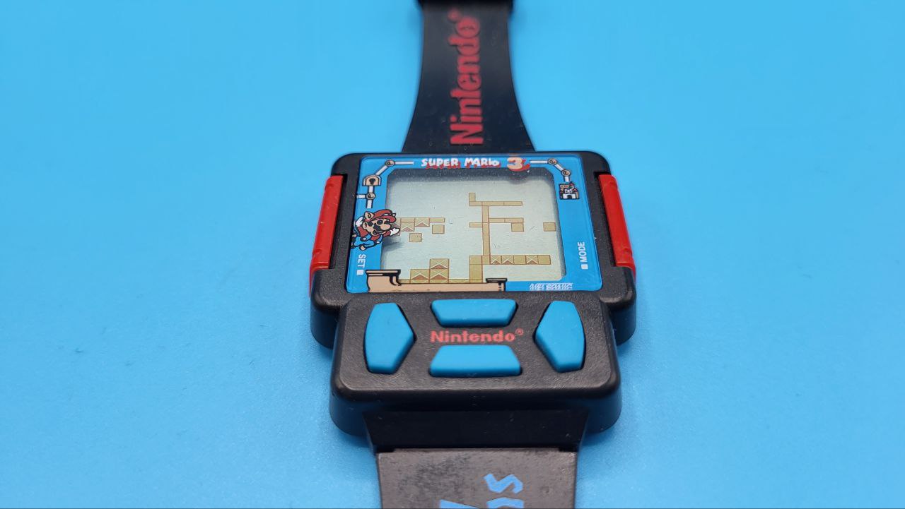 Reloj Super Mario Bros 3 Game and Watch