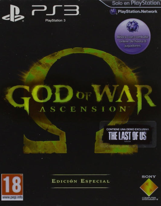 Sin Manual God of War Ascension Edicion Especial PLAYSTATION 3