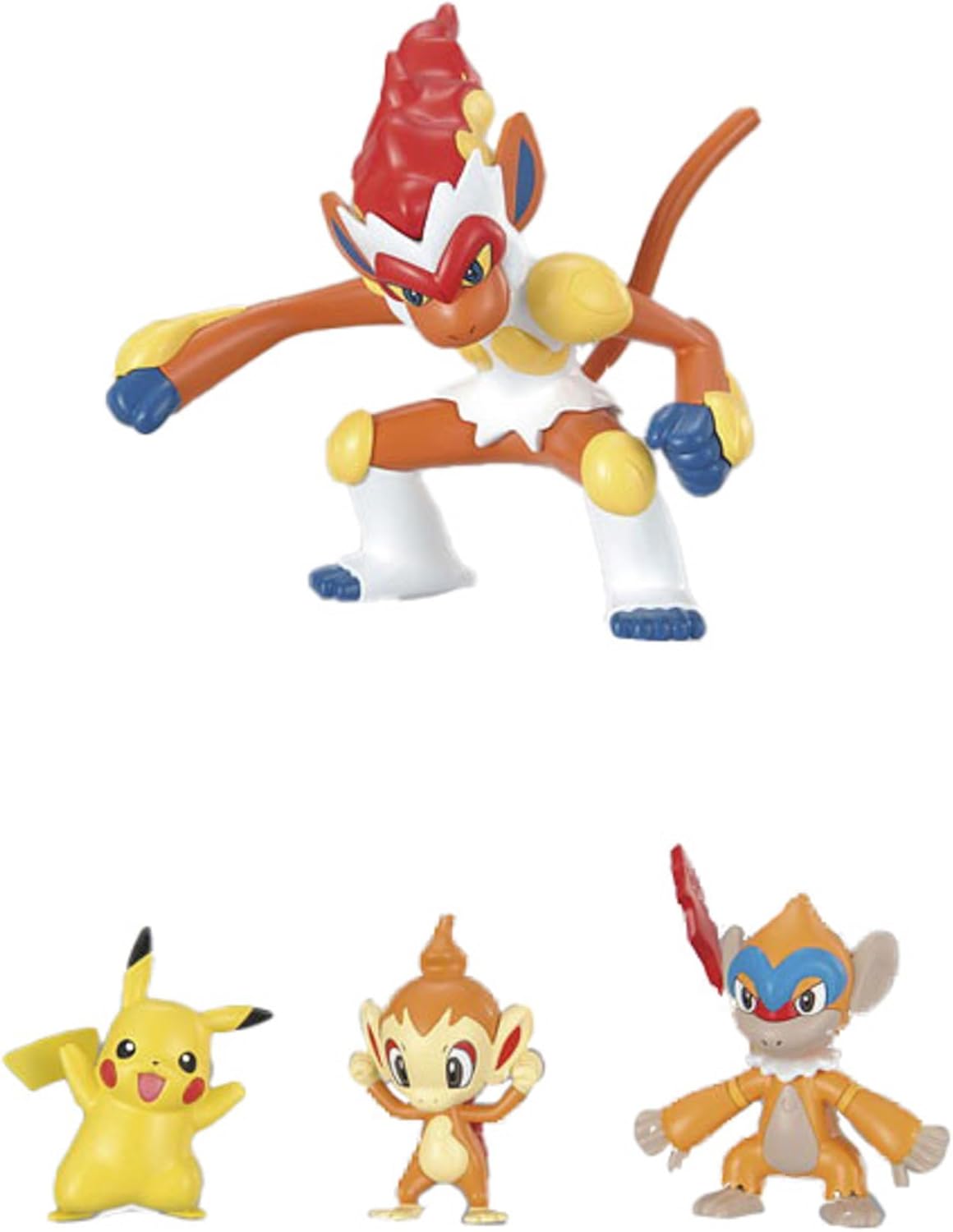 Maqueta Chimchar to Infernap Pokemon Plamo Bandai Spirits