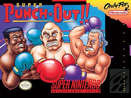 Cuadro lienzo multicolor Super Punch-Out