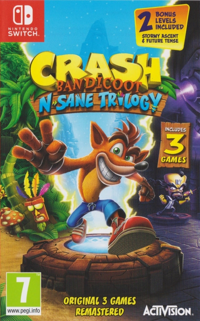 Crash Bandicoot N-Sane Trilogy SWITCH