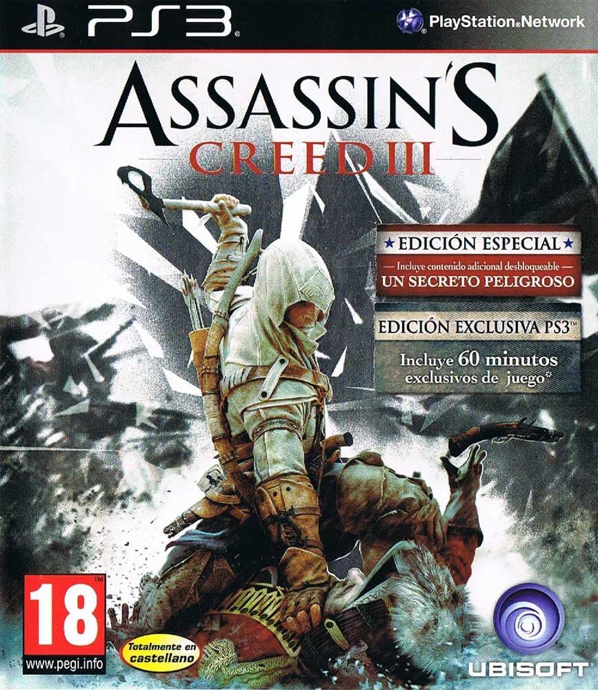 Assassins Creed III PLAYSTATION 3