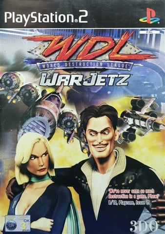 WDL World Destruction League WarJetz PLAYSTATION 2