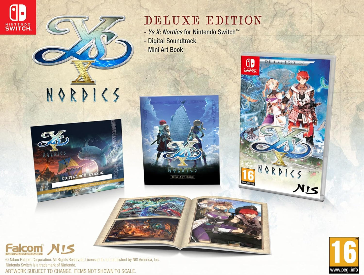 Ys X Nordics Deluxe Edition SWITCH