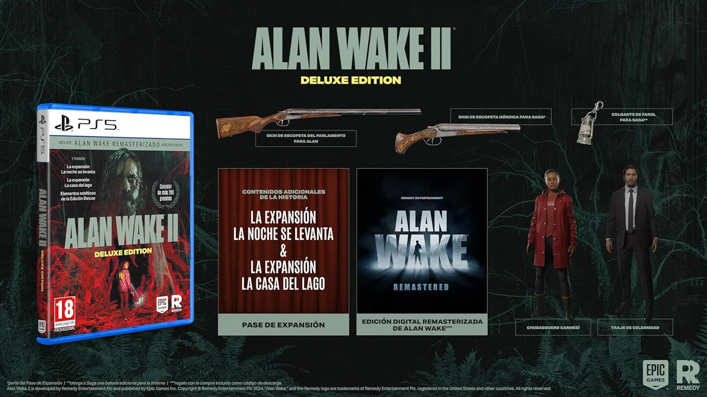 Alan Wake 2 Deluxe Edition PLAYSTATION 5