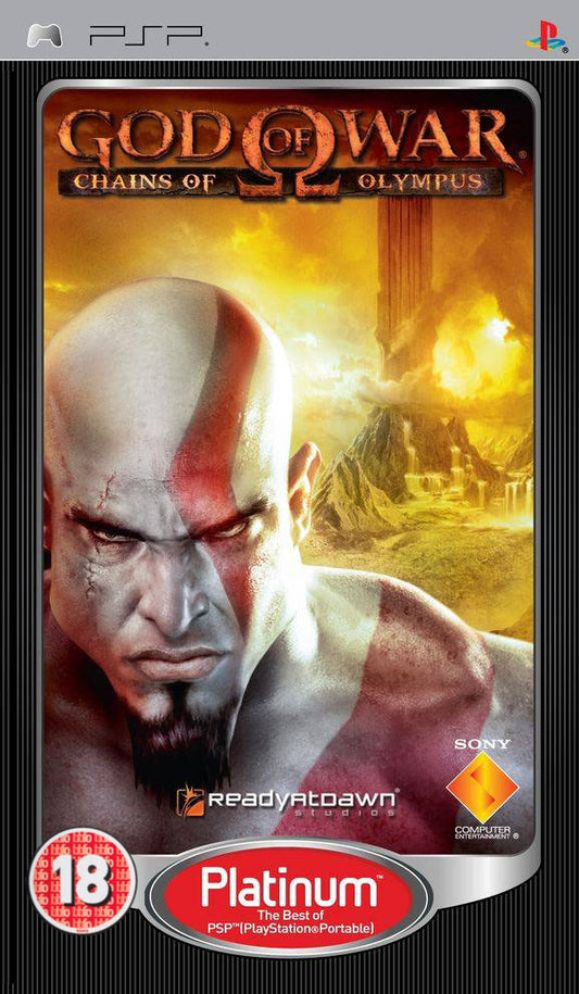 God of War Chains of Olympus Platinum PSP