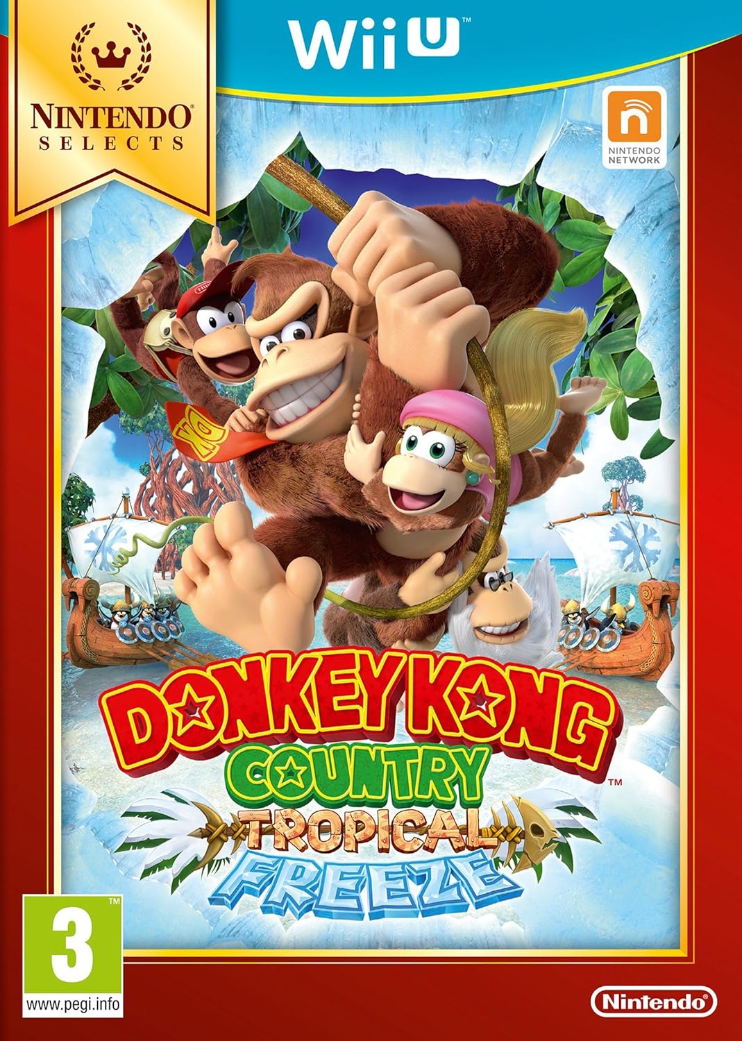 Donkey Kong Country Tropical Freeze Nintendo Selects WIIU