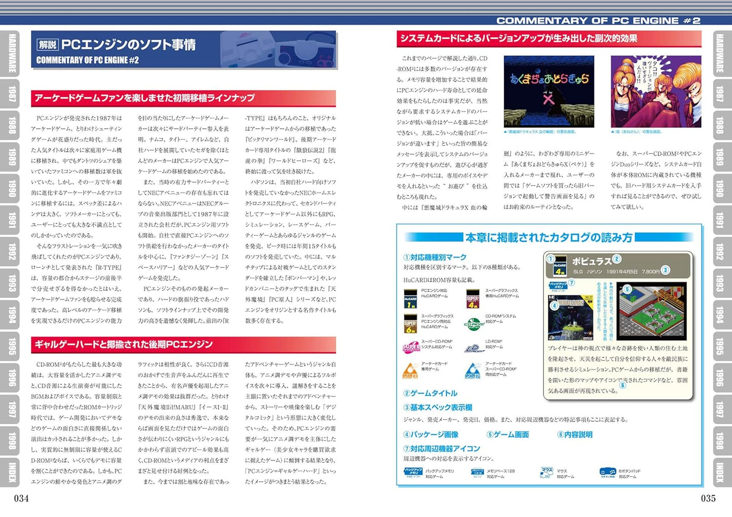 PC-Engine and PC-FX Perfect Catalogue (Importación japonesa)