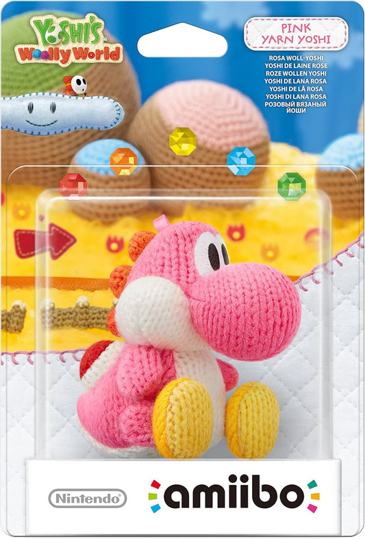 Amiibo Yoshi Lana Rosa Yoshis Woolly World Collection