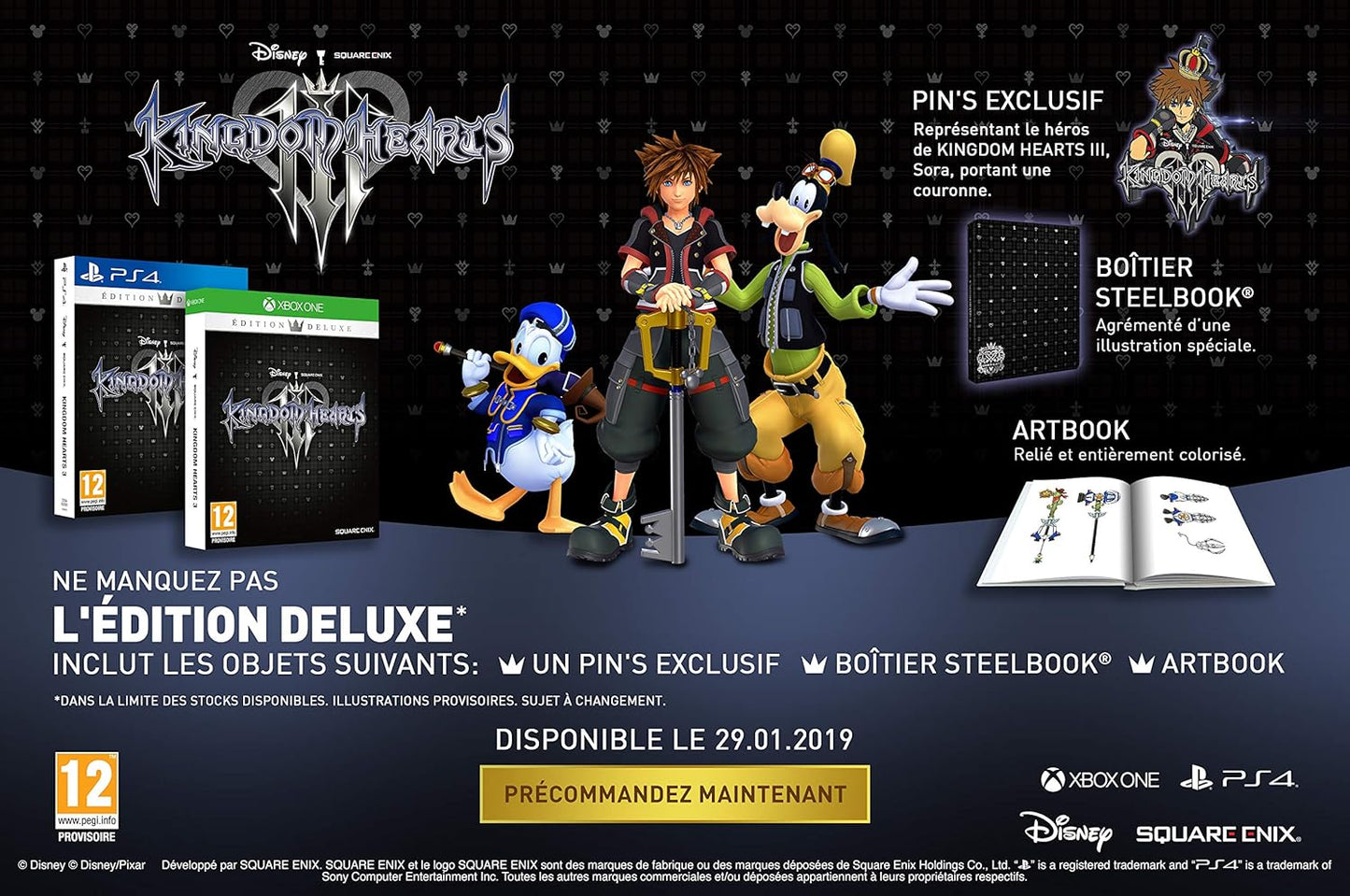 Kingdom Hearts III Deluxe Edition PLAYSTATION 4