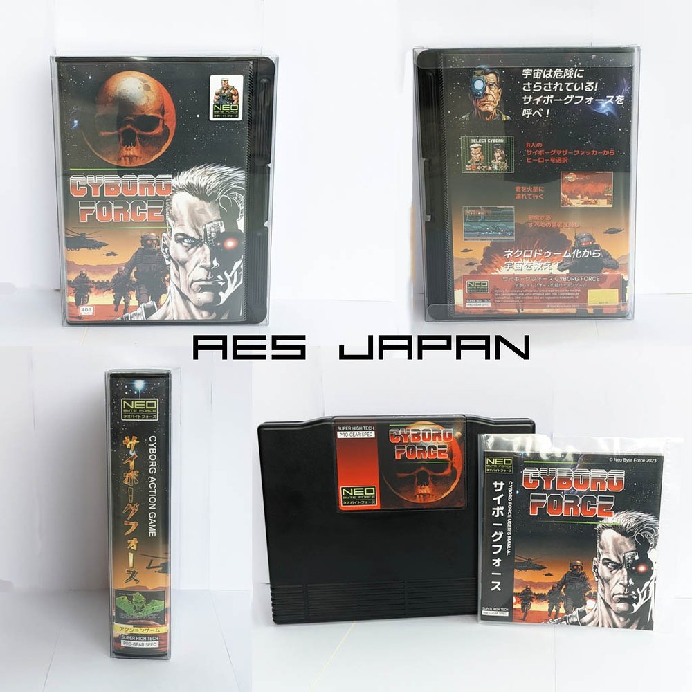 Cyborg Force NEO GEO AES (Importación japonesa)