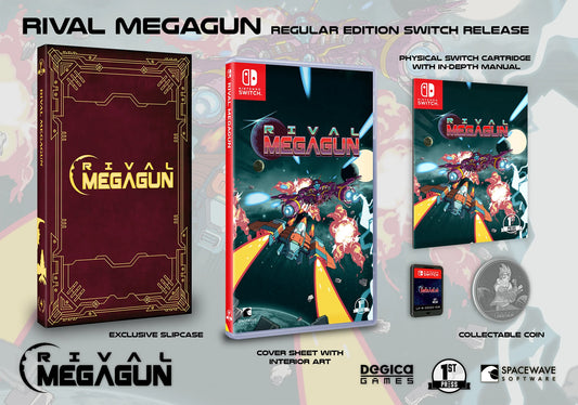 Rival Megagun 1st Press Games SWITCH (Importación alemana)