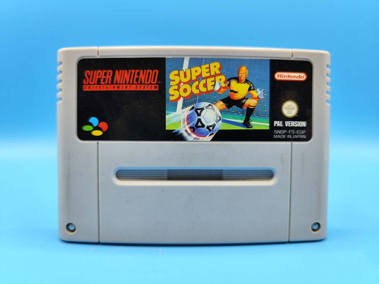 Cartucho Super Soccer SUPER NINTENDO