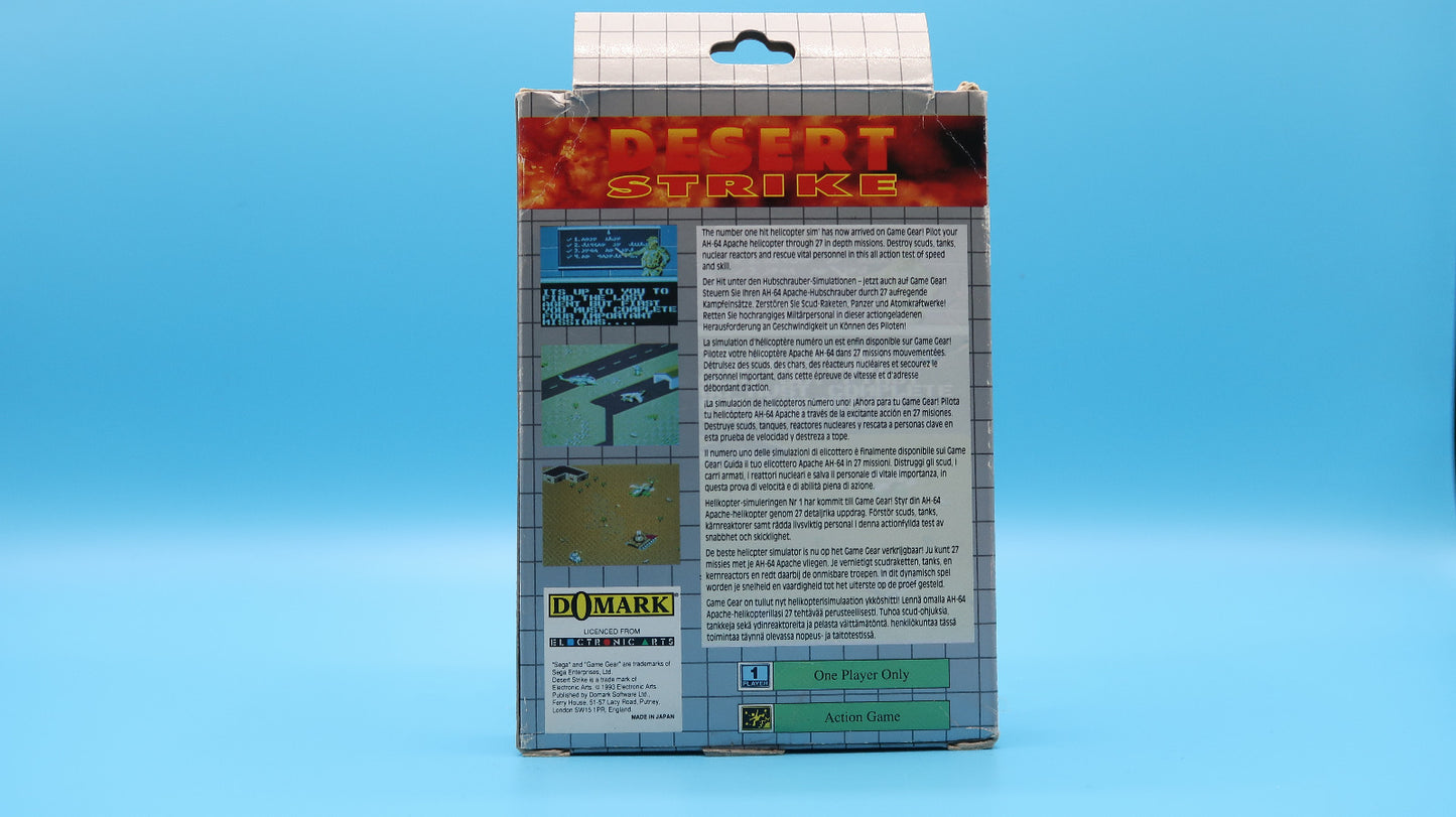 Desert Strike GAME GEAR