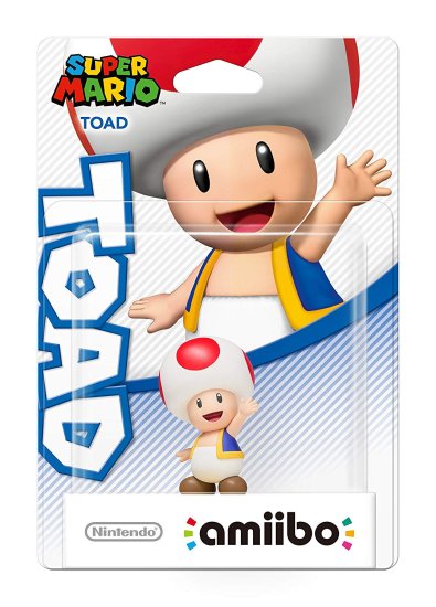 Amiibo Toad Super Mario Collection