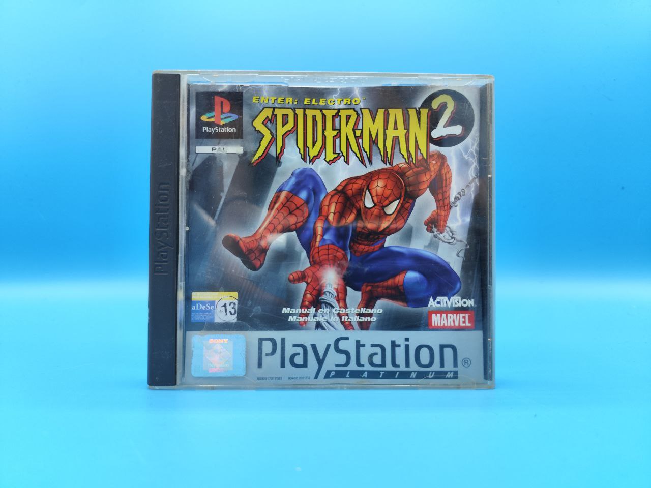 Sin Manual Spider-Man 2 Enter Electro Platinum PLAYSTATION