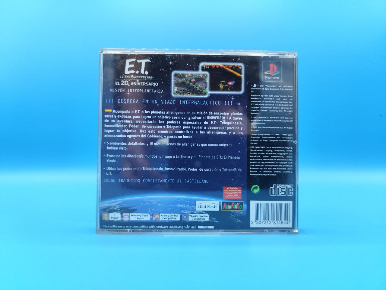 E.T. El Extraterrestre 2O Aniversario PLAYSTATION