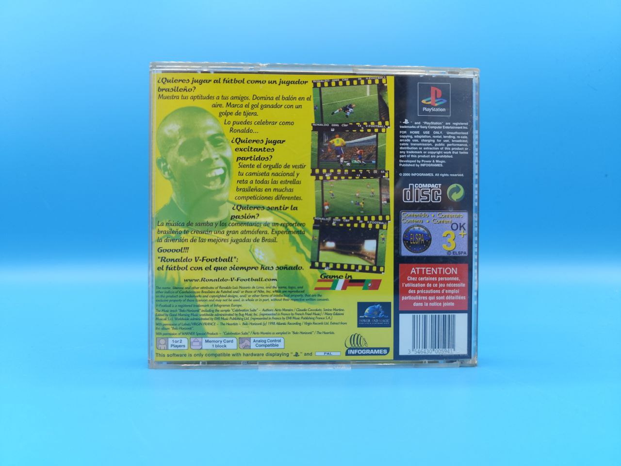 Ronaldo V-Football PLAYSTATION