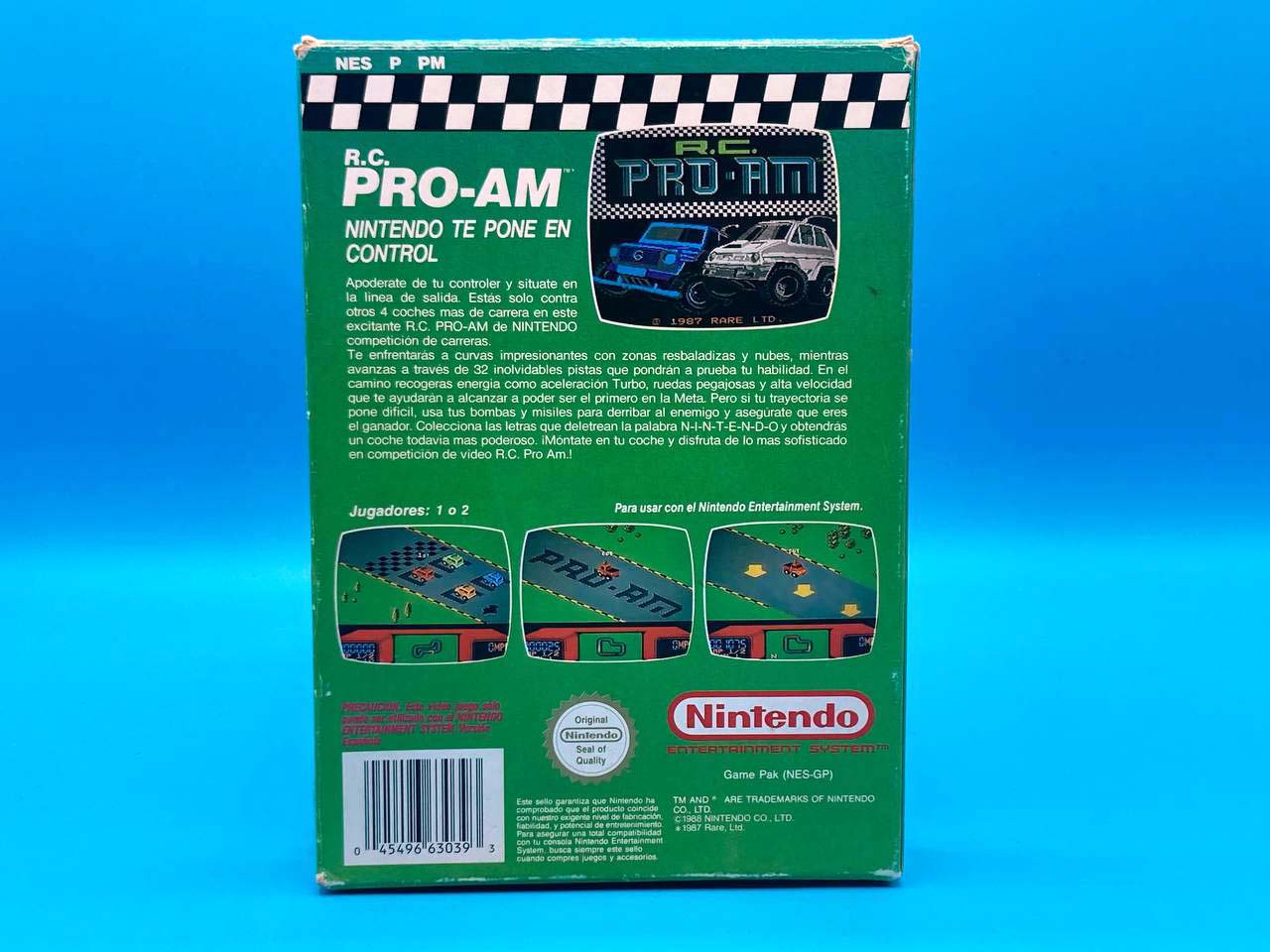 Sin Manual R.C. Pro-Am NINTENDO NES