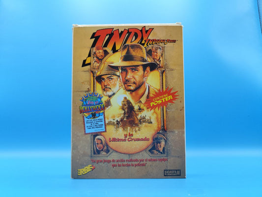 Indiana Jones y la Ultima Cruzada COMMODORE 64