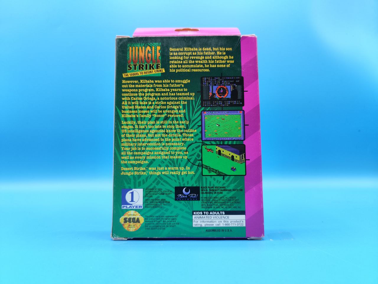 Jungle Strike GAME GEAR (Importación americana)