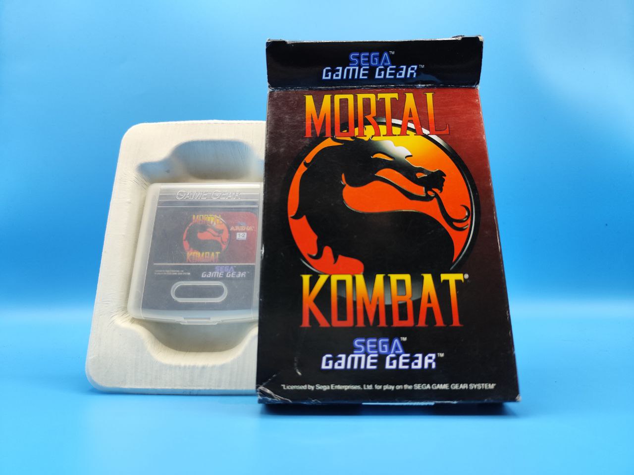 Sin Manual Mortal Kombat GAME GEAR