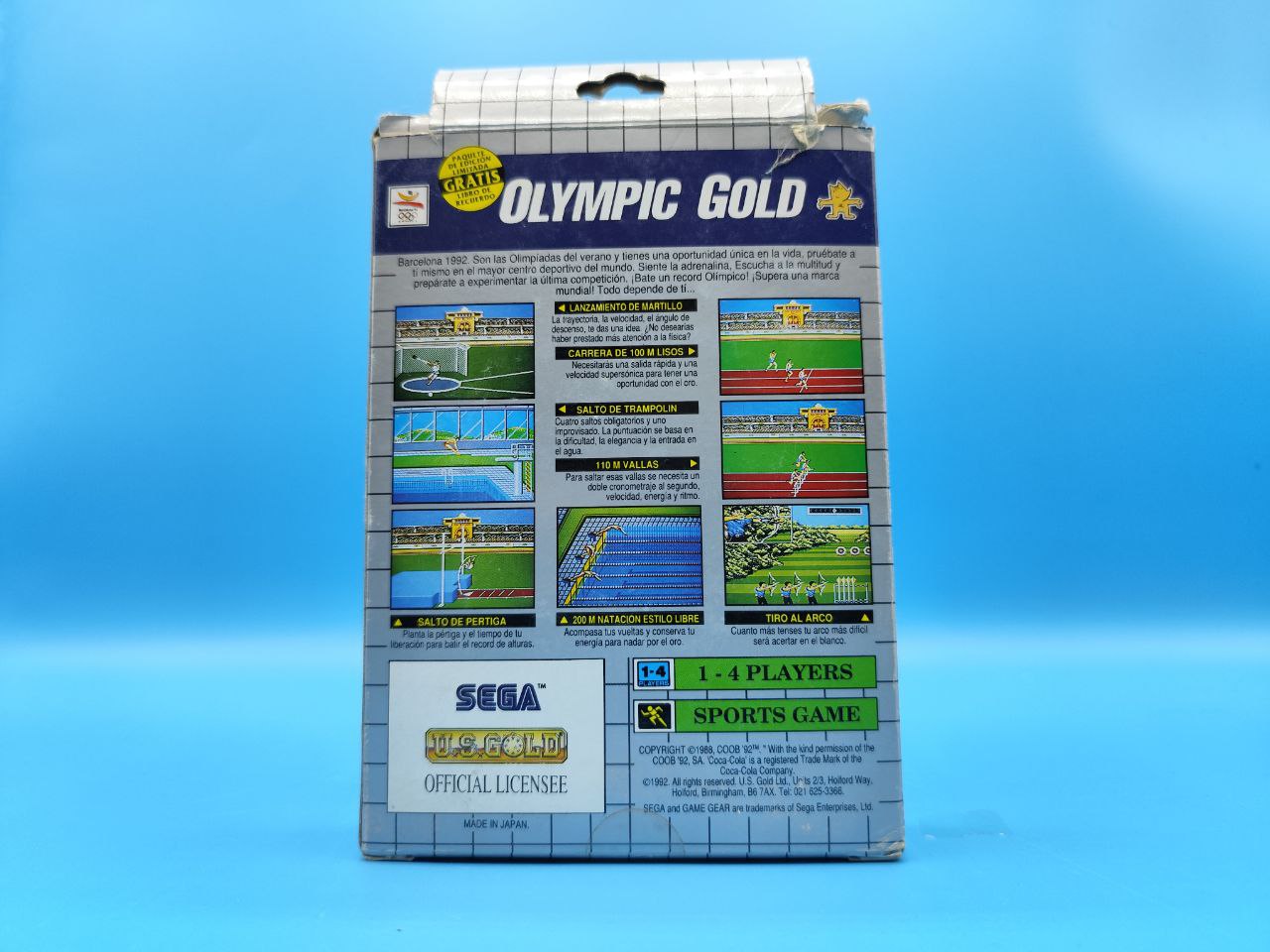 Olympic Gold GAME GEAR