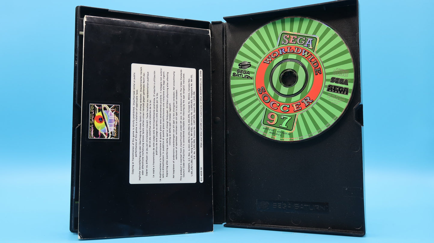 Sega Worldwide Soccer 97 SATURN