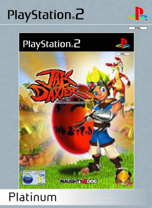 Jak and Daxter El Legado de los Precursores Platinum PLAYSTATION 2