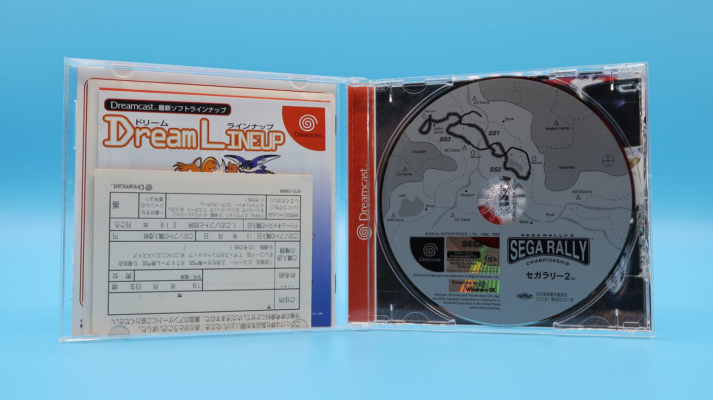 Sega Rally 2 Championship DREAMCAST (Importación japonesa)