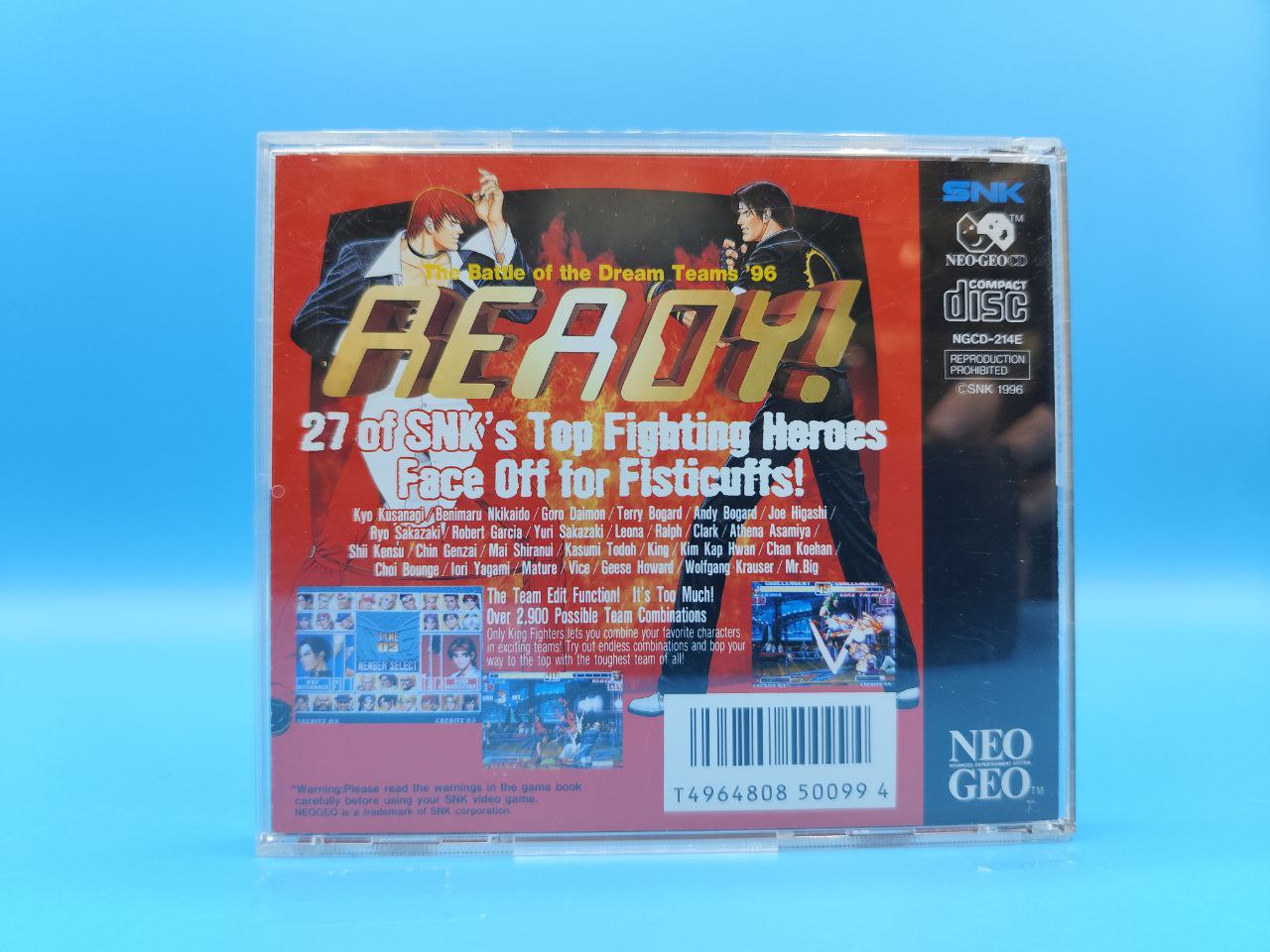 The King of Fighters 96 NEO GEO CD