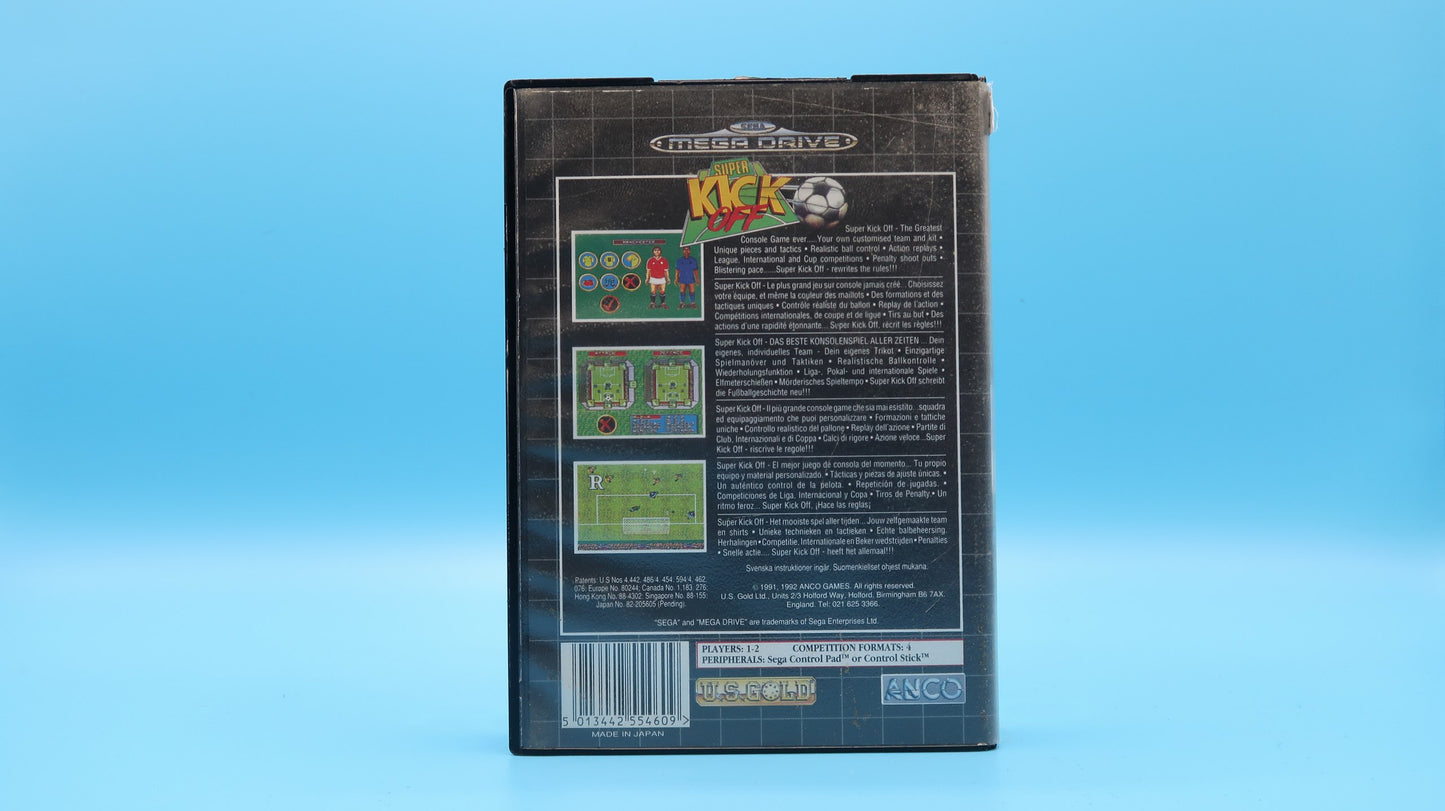 Super Kick Off MEGA DRIVE