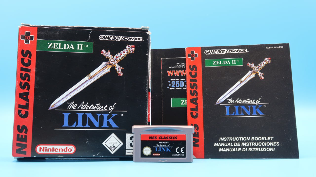 The Legend of Zelda II NES Classics GAME BOY ADVANCE