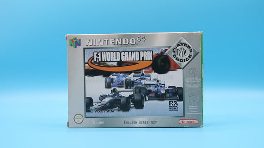 Sin Manual F-1 World Grand Prix Players Choice NINTENDO 64