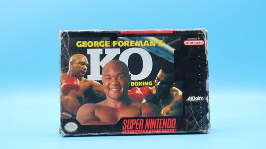 George Foreman's KO Boxing SUPER NINTENDO (Importación americana)