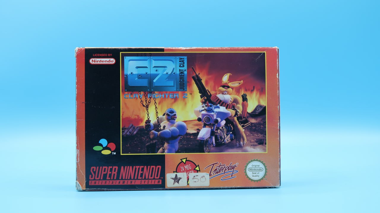 C2 Clayfighters 2 Judgment Clay SUPER NINTENDO