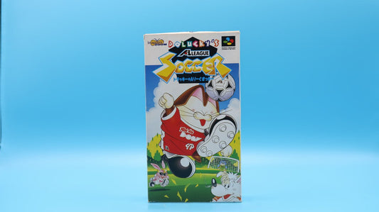 Dolucky's A League Soccer SUPER NINTENDO (Importación japonesa)