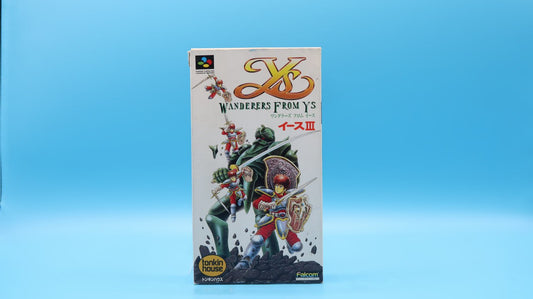 Ys III Wanderers From Ys SUPER NINTENDO (Importación japonesa)