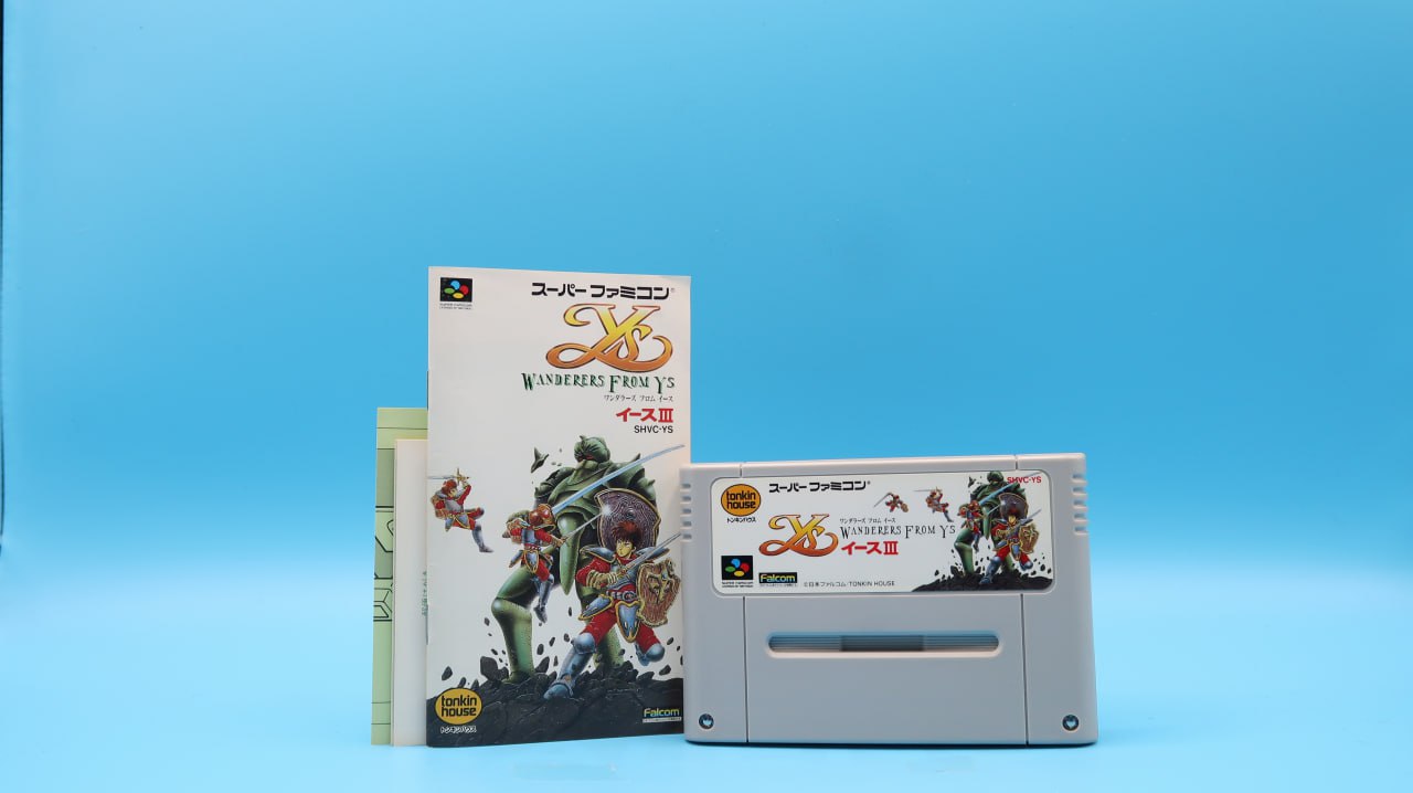 Ys III Wanderers From Ys SUPER NINTENDO (Importación japonesa)