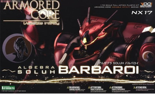 Maqueta Algebra Soluh Barbaroi Armored Core Kotobukiya